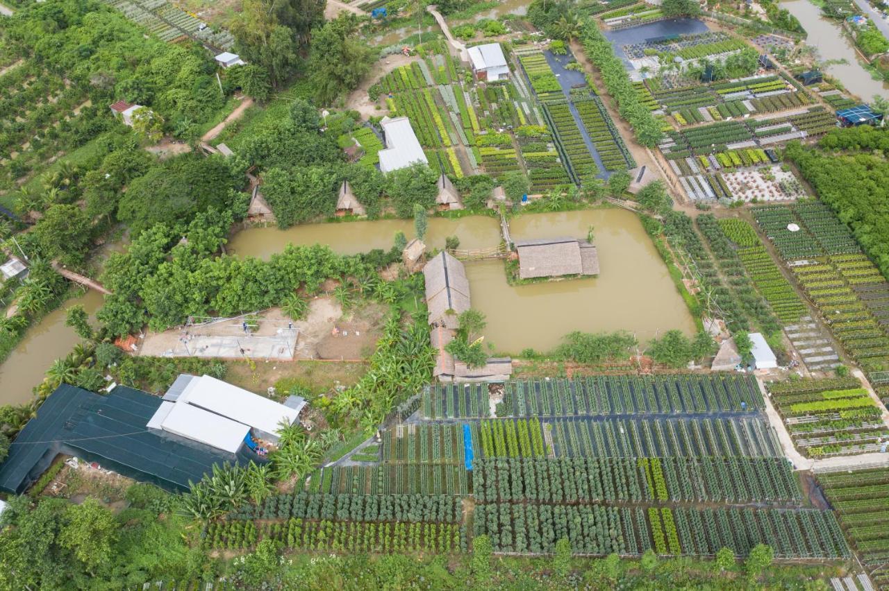 Maison En Bambou Phong-Le Vent Sa Dec Bagian luar foto