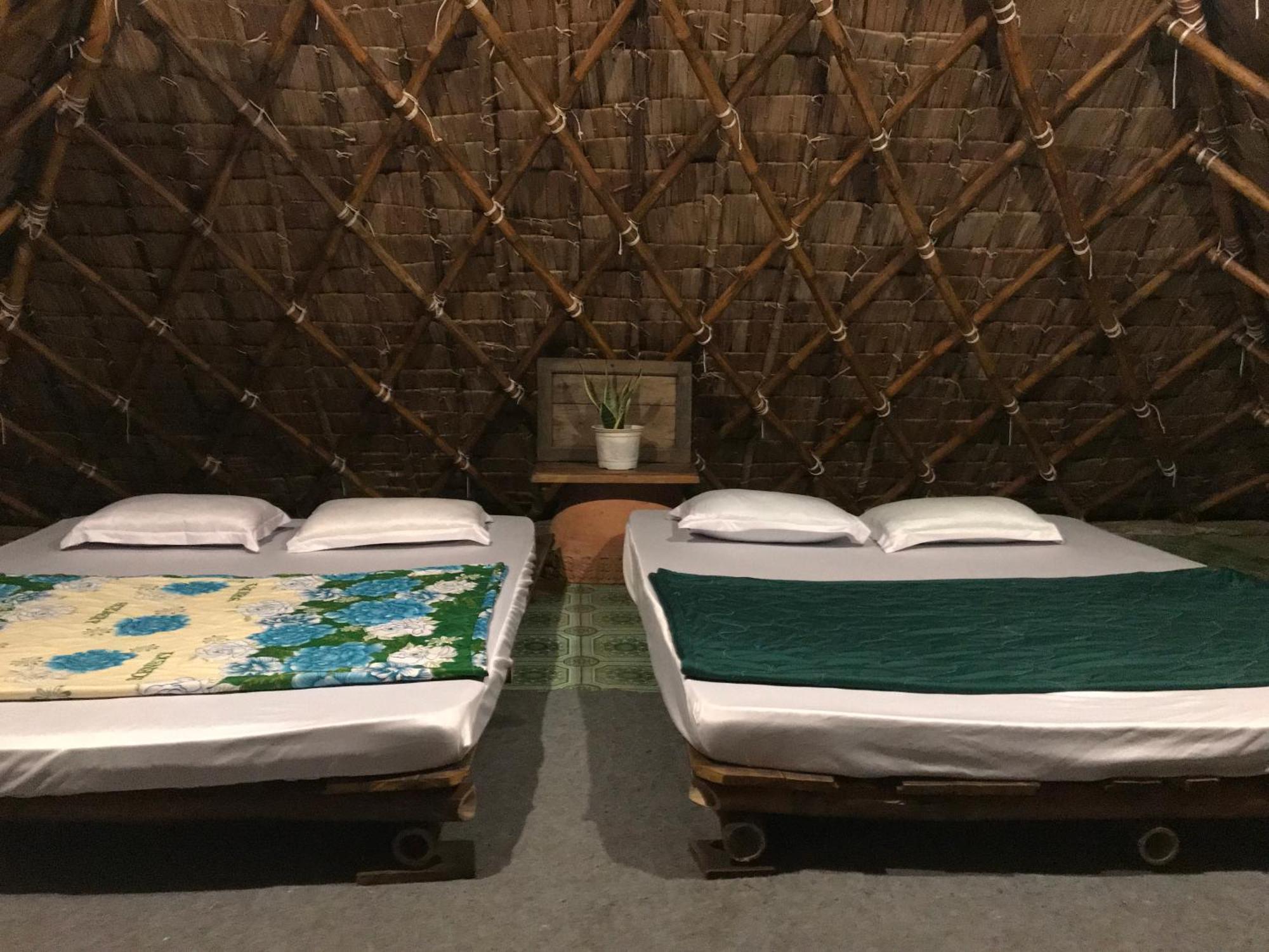 Maison En Bambou Phong-Le Vent Sa Dec Bagian luar foto