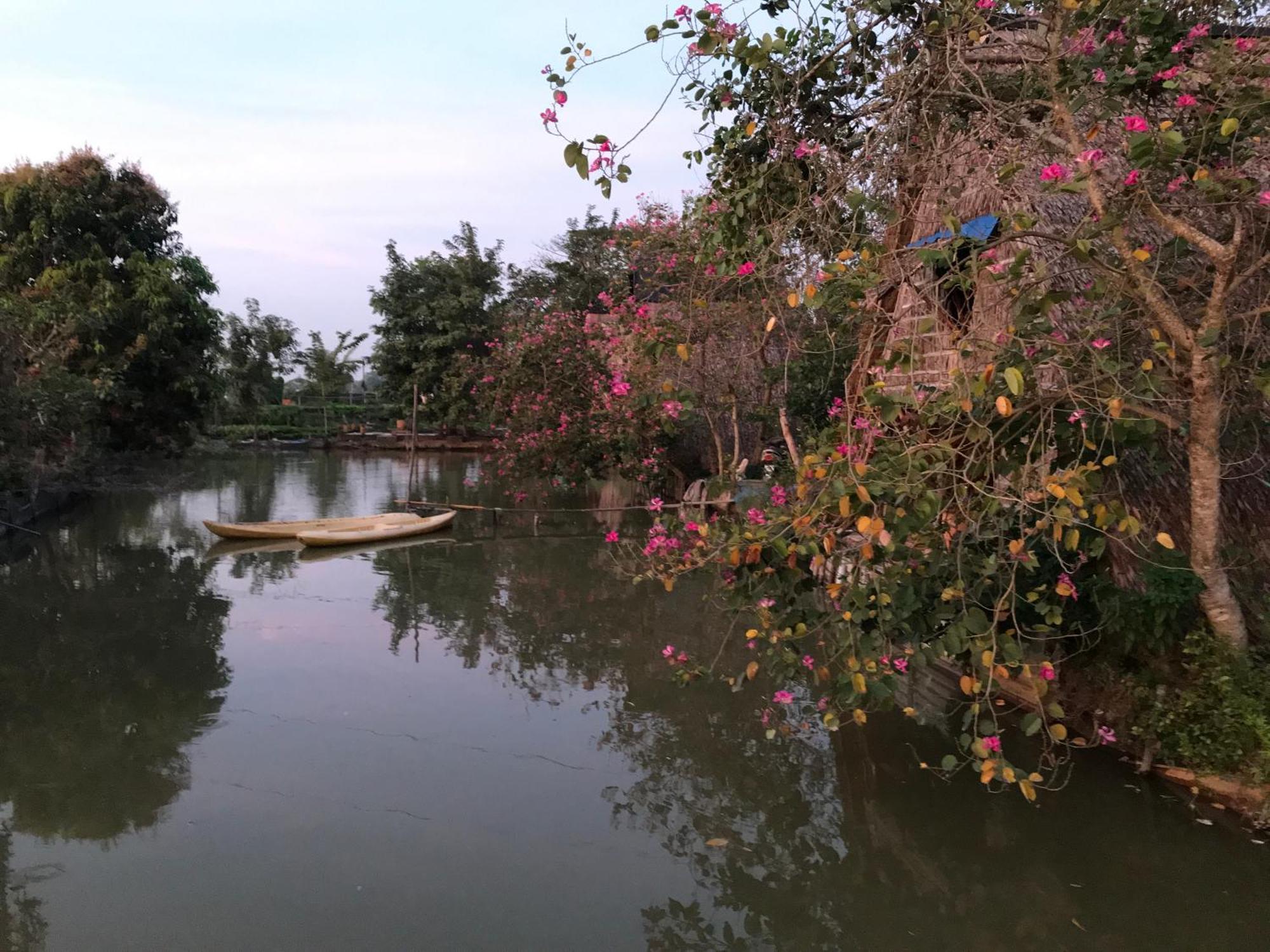 Maison En Bambou Phong-Le Vent Sa Dec Bagian luar foto