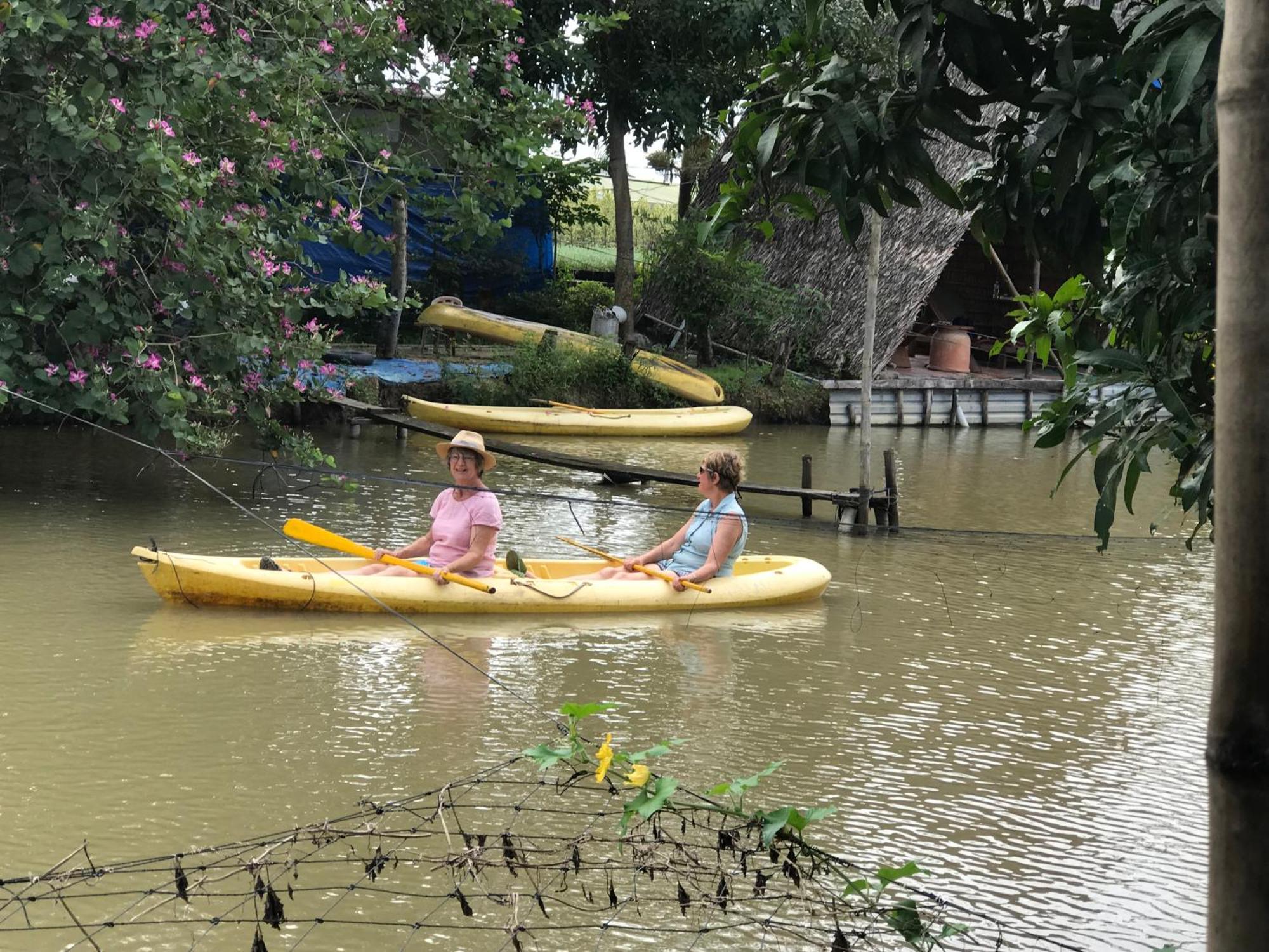 Maison En Bambou Phong-Le Vent Sa Dec Bagian luar foto