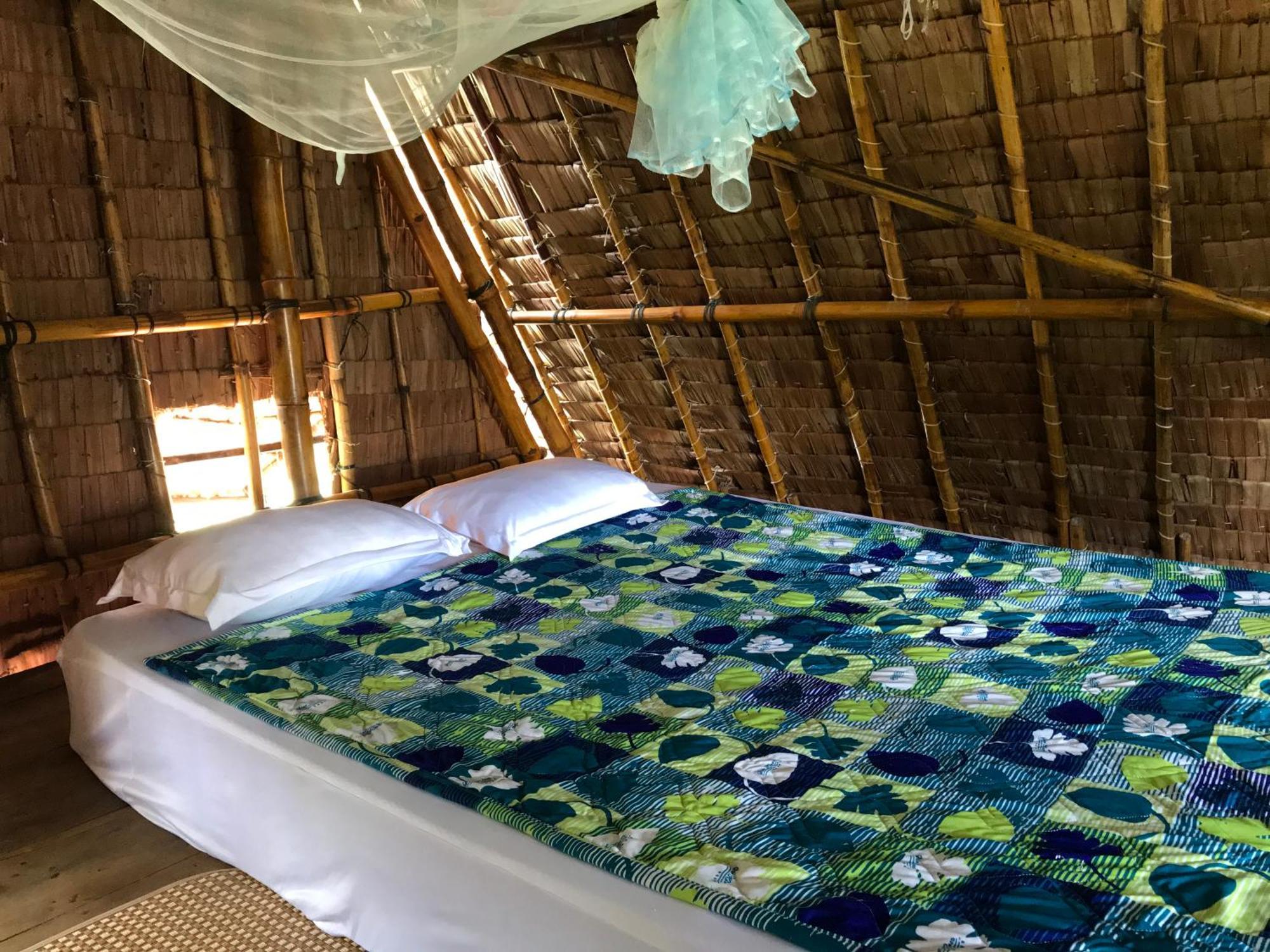 Maison En Bambou Phong-Le Vent Sa Dec Bagian luar foto