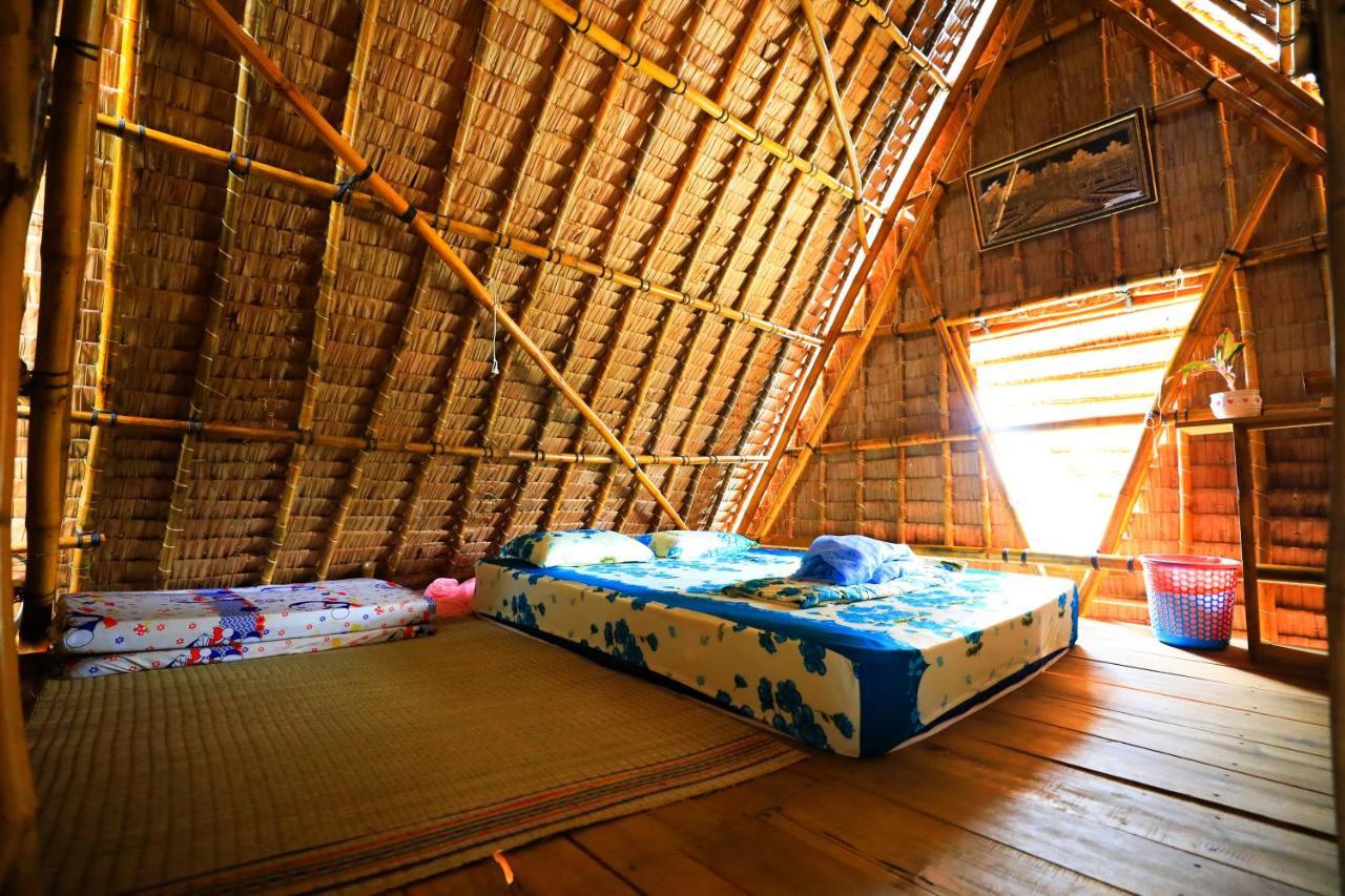 Maison En Bambou Phong-Le Vent Sa Dec Bagian luar foto