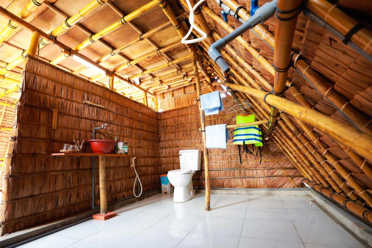 Maison En Bambou Phong-Le Vent Sa Dec Bagian luar foto